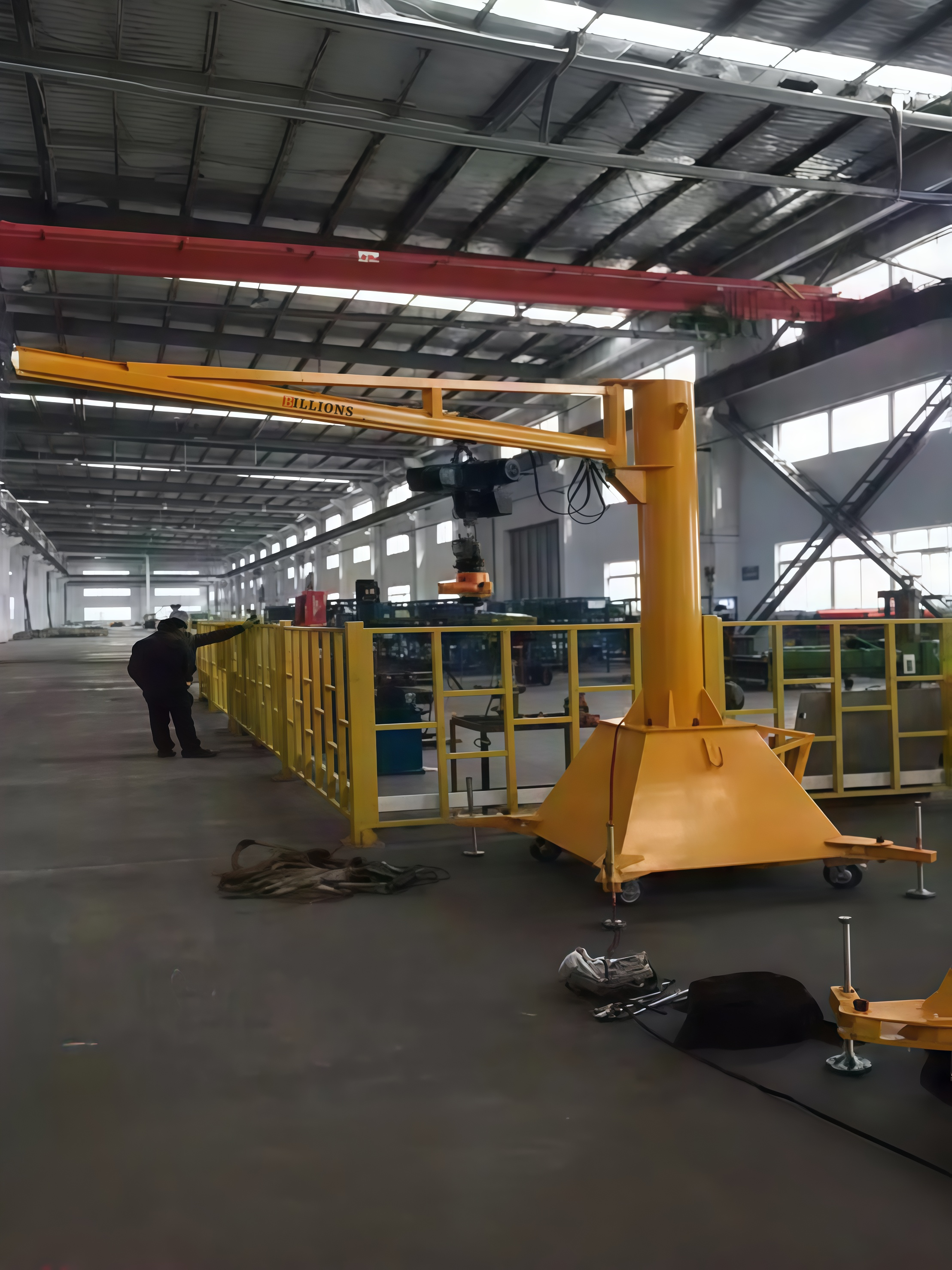 Movable Column Jib Cranes