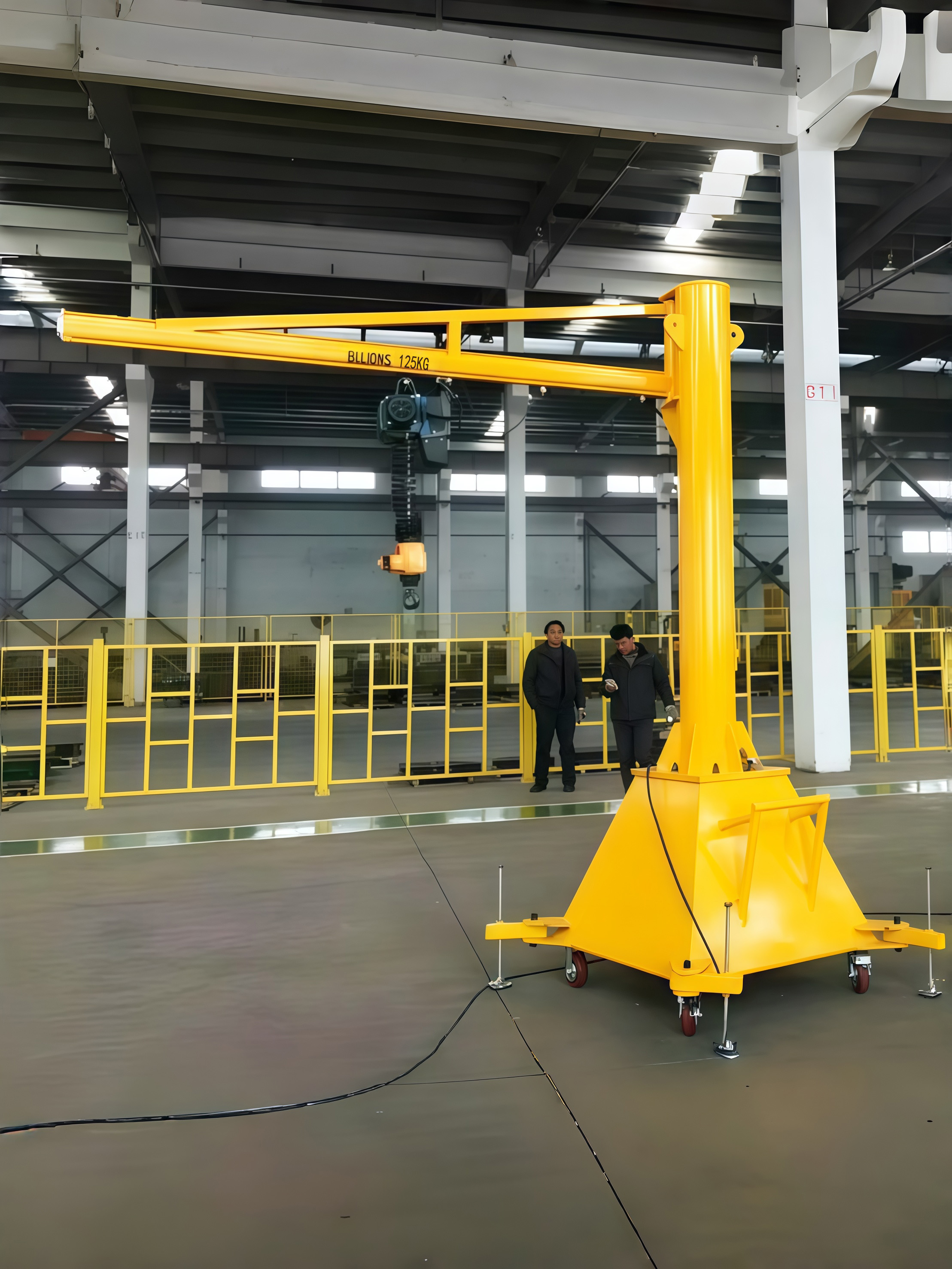 Movable Column Jib Cranes