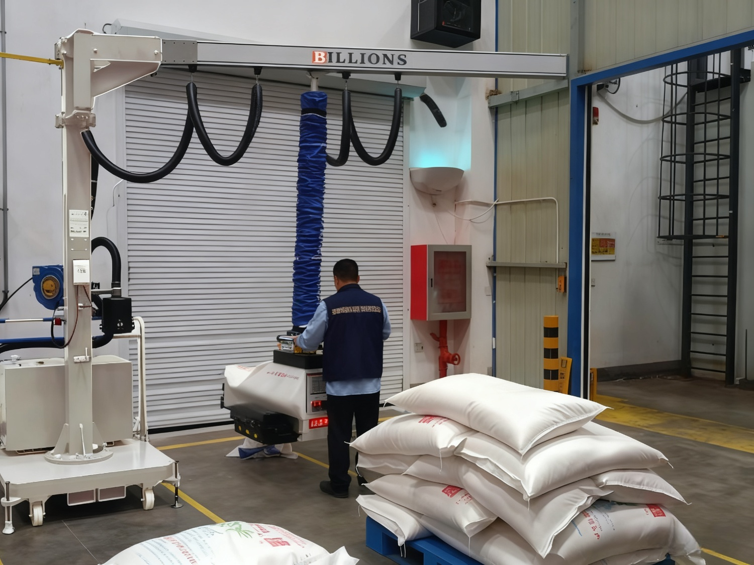 Operator using lifter