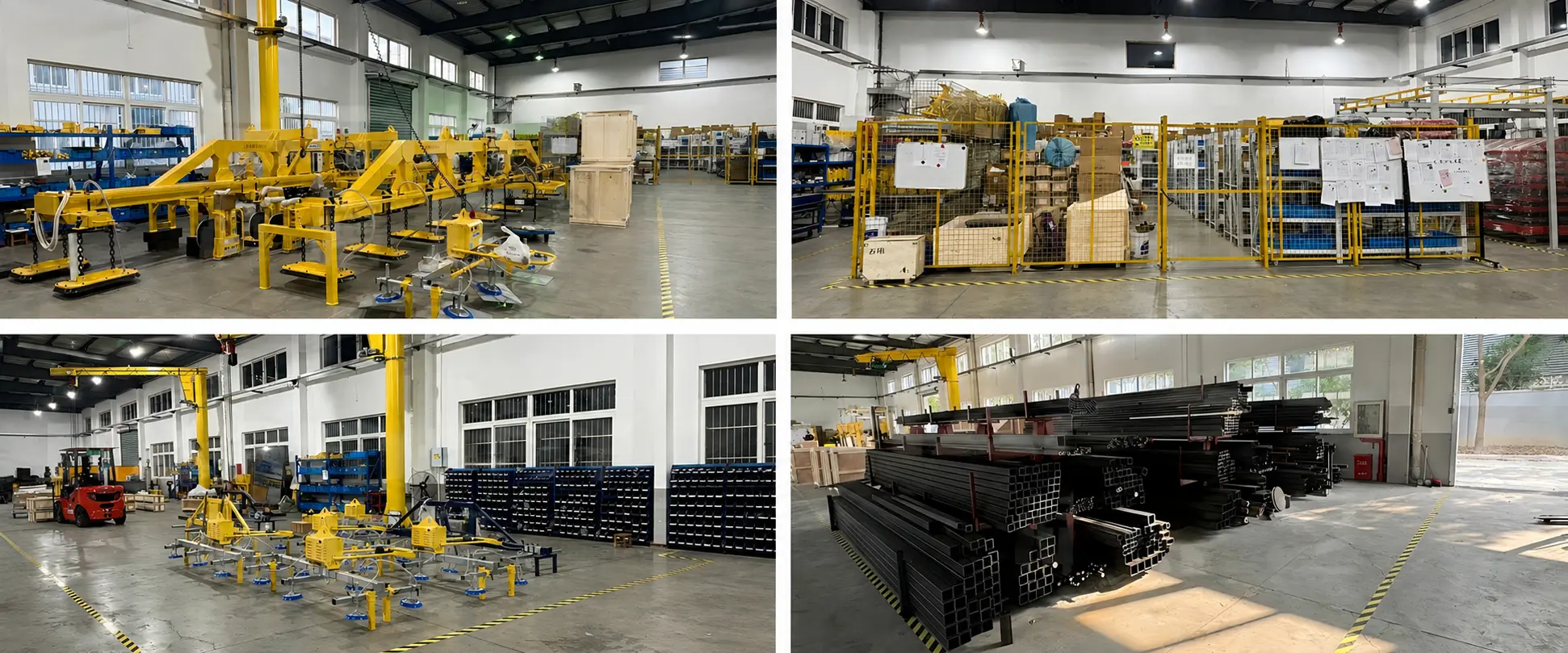 BILLIONS vacuum lifting equipment production workshop